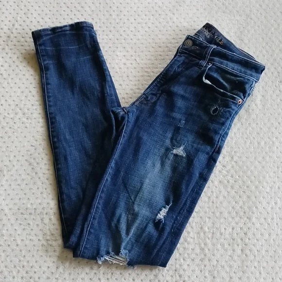 American Eagle distressed next level Stretch Jeans size 30 - Picture 8 of 16